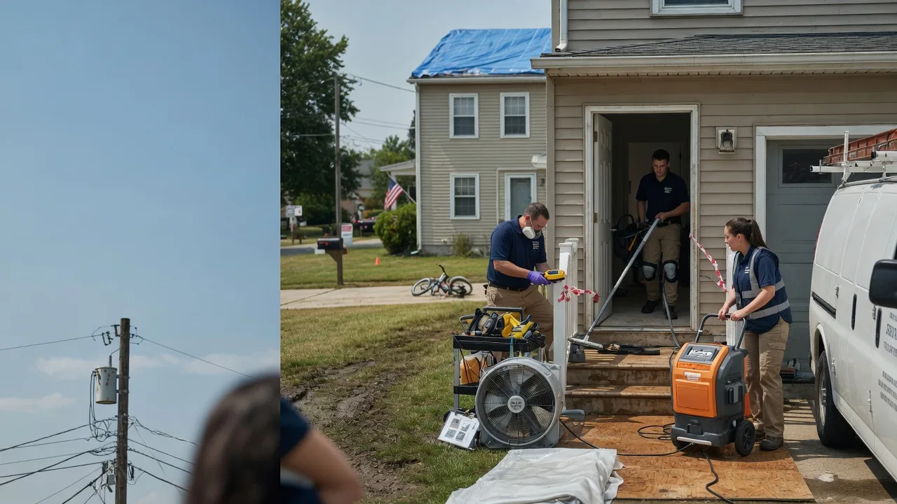 Water Damage Repair in Cutler, OH near me